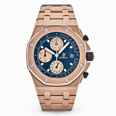 오데마피게 로열오크 오프쇼어 42mm 블루 다이얼 오토매틱 메탈 시계