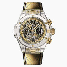 위블로 빅뱅 유니코 사파이어 우사인 볼트 온리 45MM 오토매틱 워치