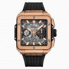 위블로 스퀘어 뱅 유니코 티타늄 42MM 오토매틱 시계